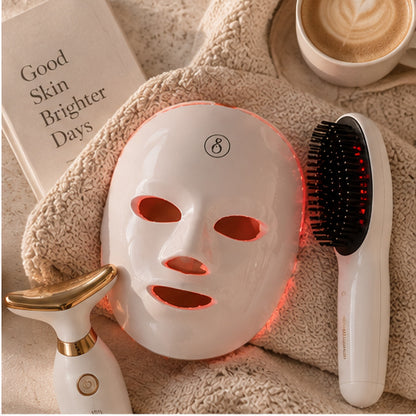 Máscara Facial LED Multiespectro