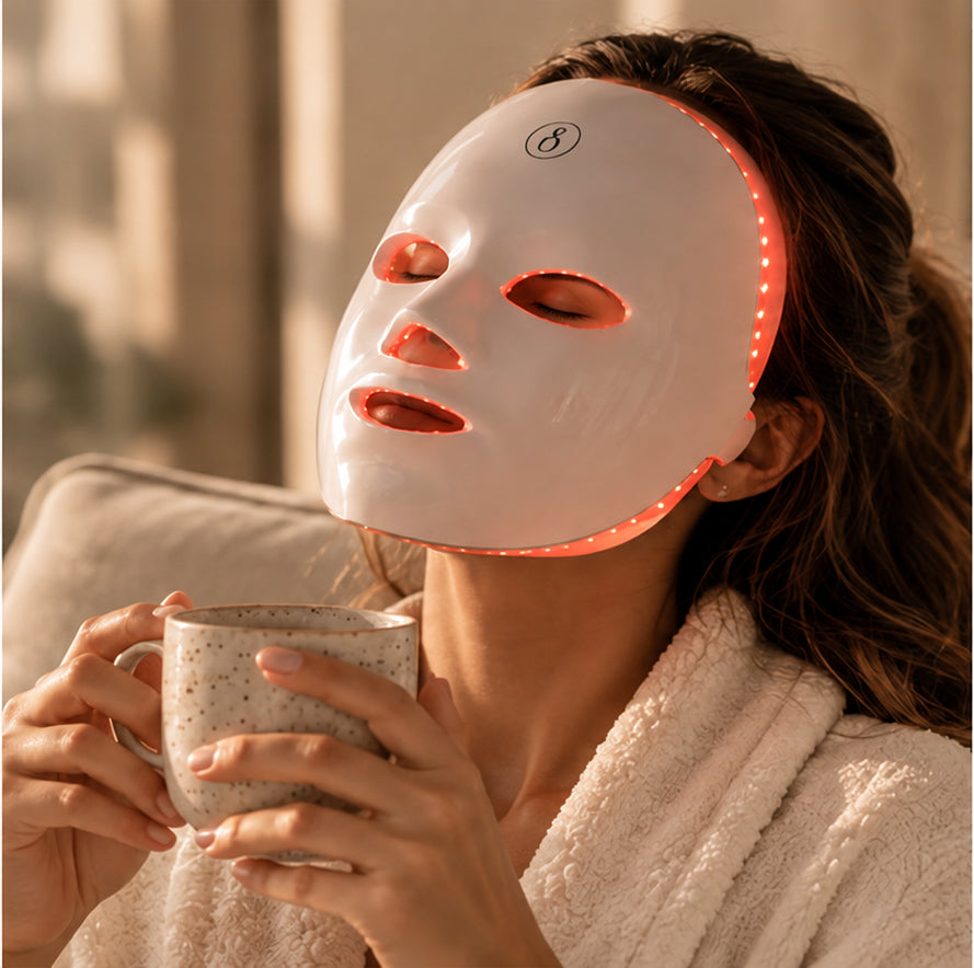 Máscara Facial LED Multiespectro